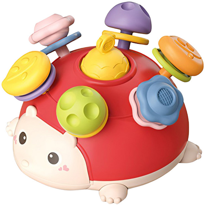 PLAYFUL TOYS 頑玩具 刺蝟咬咬樂, 顏色隨機, 1個