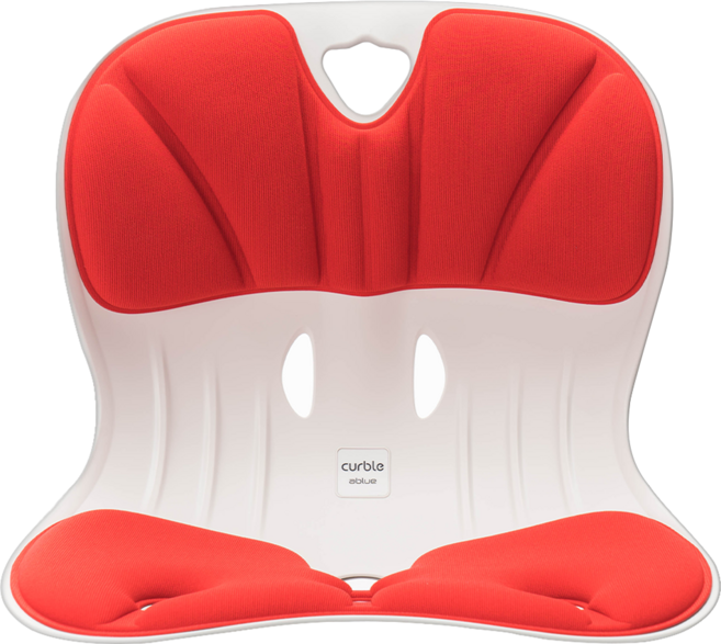 Curble Wider 護脊美學椅, 紅色