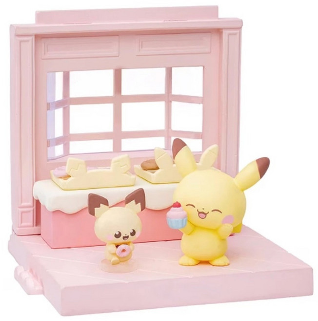 TAKARA TOMY PoKeMoN 寶可夢 Pokepeace 收藏屋盲盒 甜點店 PC94970, 1個