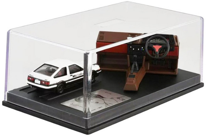 TOMICA Premium 頭文字 D-AE86 模型車 + 展示盒 TM95971 小型, 1個