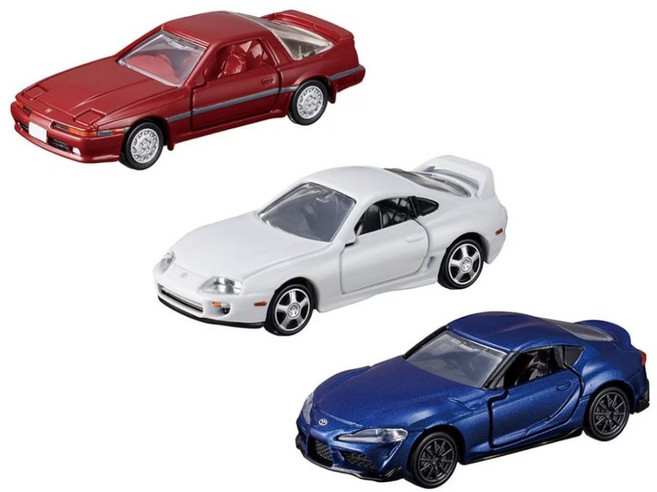 TAKARA TOMY PRM車組 豐田Supra 3入組 TM09765, 1套