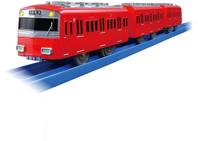 TAKARA TOMY PLARAIL 鐵道王國 多美火車 S-65 名鉄6500系 TP08933, 紅色, 1個