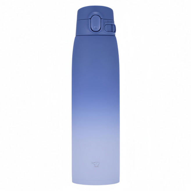 ZOJIRUSHI 象印 不鏽鋼真空彈蓋式 漸層保溫保冷瓶/環保杯 SM-VH60, 漸層藍, 1個, 600ml