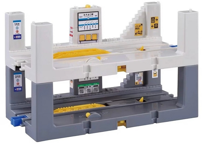 TAKARA TOMY PLARAIL 鐵道王國 多美火車 橋上車站 TP91379, 混和顏色, 1個