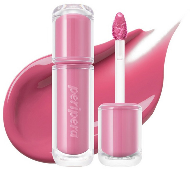 peripera 晶亮水光唇釉 2.0, 11 VISUAL PINK 心動粉紅, 1個
