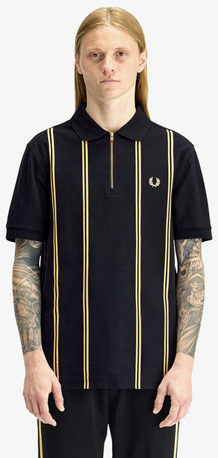 FRED PERRY 男士直條紋Polo衫 M2419