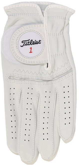 Titleist 男士用 Perma-Soft 合成皮高爾夫手套 左手用