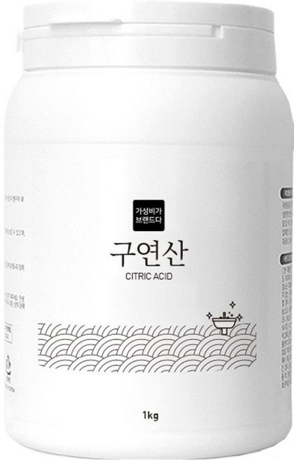 가성비가브랜드다 구연산 다목적세제 용기형, 1kg, 1개