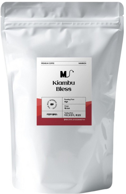 MAMON 奇南莊 Bless 咖啡豆, 1個, 200g, 原豆(未研磨)