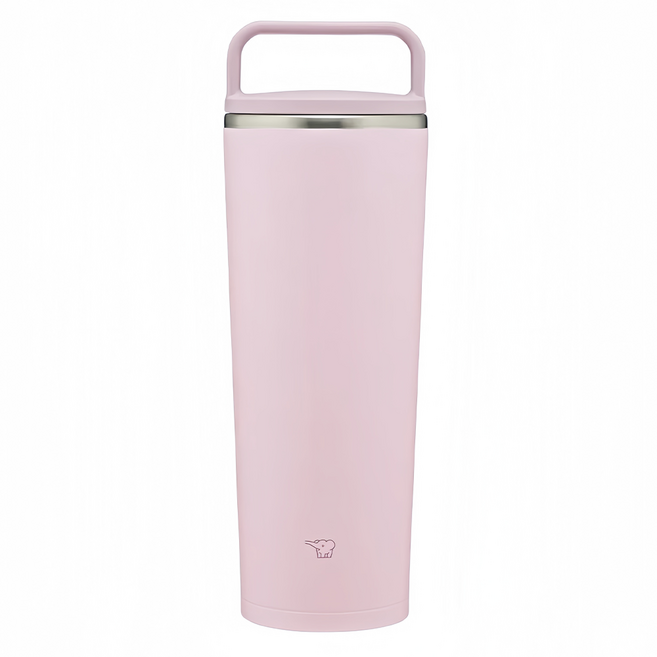 ZOJIRUSHI 象印 不鏽鋼真空吊環隨行保溫杯 SX-JS40, 玫瑰粉, 1個, 400ml