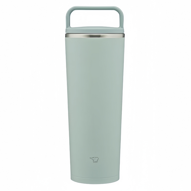 ZOJIRUSHI 象印 不鏽鋼真空吊環隨行保溫杯 SX-JS40, 石青綠, 1個, 400ml