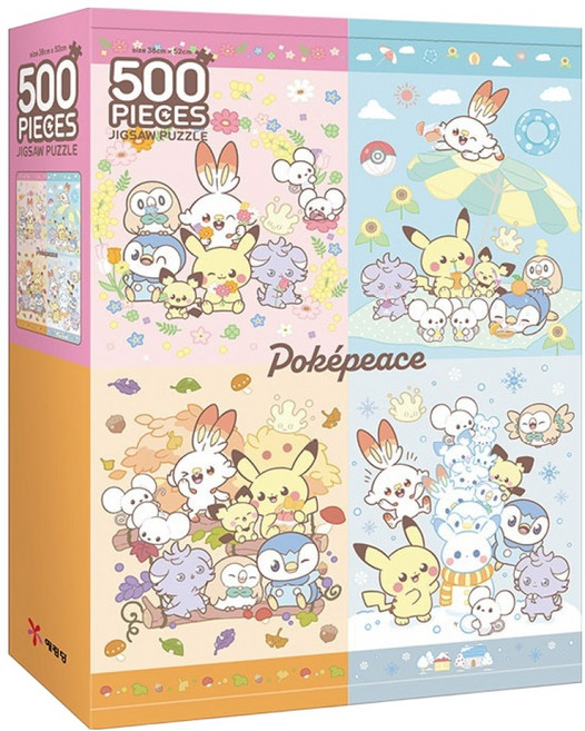 Yearimdang 精靈寶可夢 Poké Pieces 全季拼圖