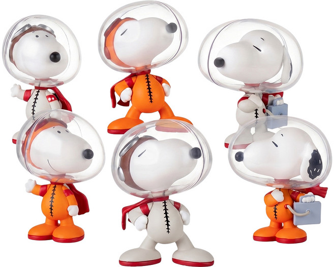 URDU ONE LEGEND PEANUTS 超越世界系列 S4 史努比盲盒6件組, 1套