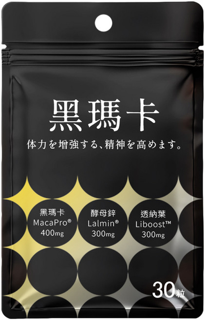 MARUZEN 丸善生技 丸善黑瑪卡 610mg, 1個, 30顆