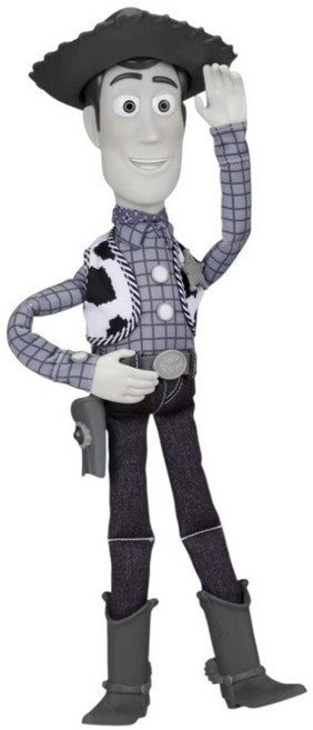 TAKARA TOMY TS 玩具總動員 週年有聲人偶 胡迪 黑白色 DS98097, 1個