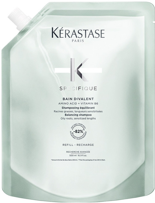 10위 - 케라스타즈 지성 두피 케어 디발렁 샴푸 리필, 1개, 500ml
