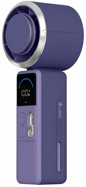 LaPO mini 頸掛式製冷風扇, 藍紫色, LF-06