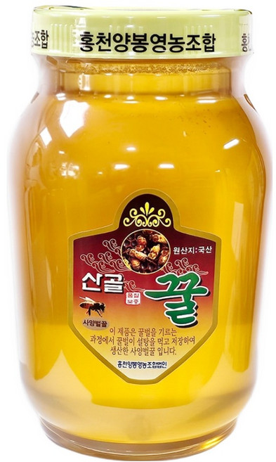 東光 洪川飼養蜂蜜, 1個, 1.2kg