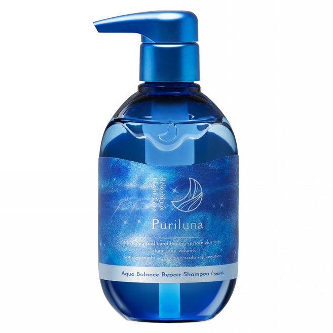 Puriluna 水感調理夜間修護洗髮精, 1件, 380ml