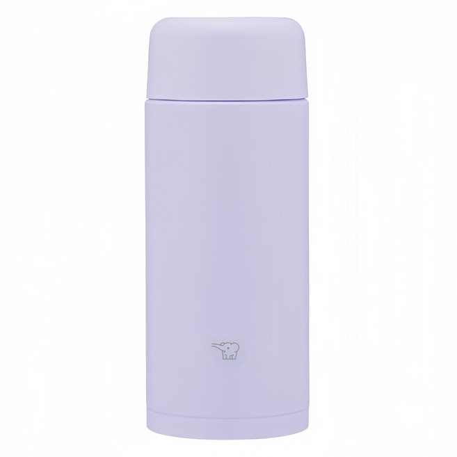 ZOJIRUSHI 象印 不鏽鋼一體式中栓真空保溫杯 SM-MS25, 丁香紫, 1個, 250ml