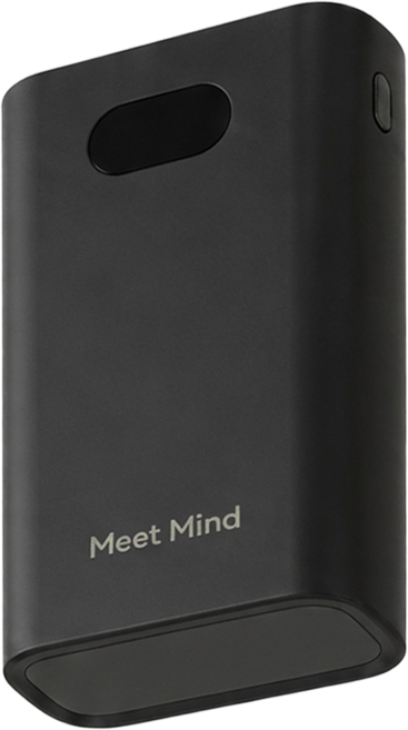 Meet Mind 22W雙向PD快充行動電源 10000mAh Type-C + Type-A, 黑色, H10000