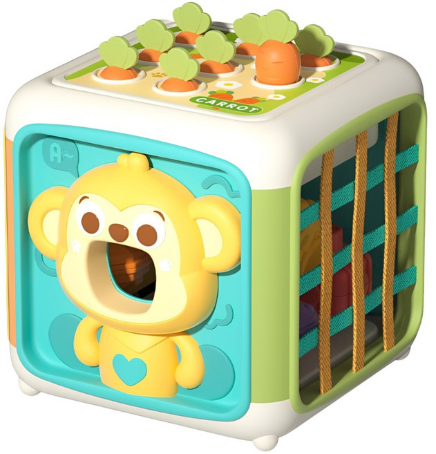 PLAYFUL TOYS 頑玩具 益智塞塞樂, 混和顏色, 1個