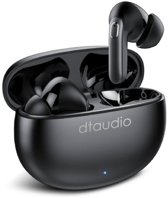DTAudio 雙降噪藍芽耳機, DTA-Q36-BLK, 黑色
