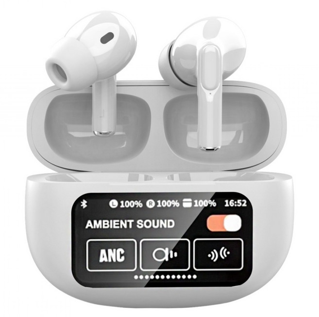 DTAudio 全彩觸控藍牙耳機, 白色, DTA-A9