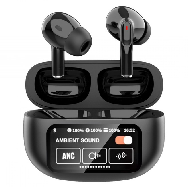 DTAudio 全彩觸控藍牙耳機, 黑色, DTA-A9