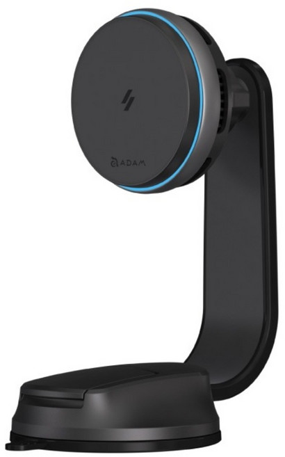 ADAM elements 亞果元素 Qi2 製冷款車用磁吸充電器 25W, 黑色, CQ3