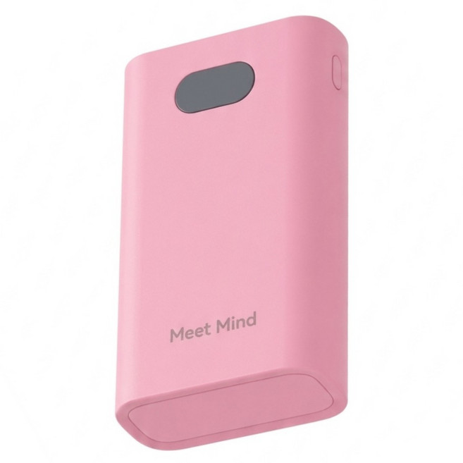 Meet Mind 22W雙向PD快充行動電源 10000mAh, 粉色, H10000