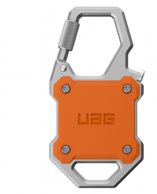 UAG AirTag 頂級版多功能鎖扣保護殼, 橘色, 1個