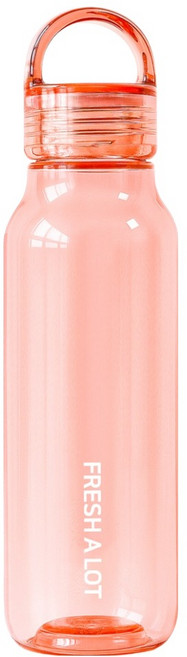 FreshALot Tritan手柄蓋保溫瓶, 1個, 650ml, 粉紅色