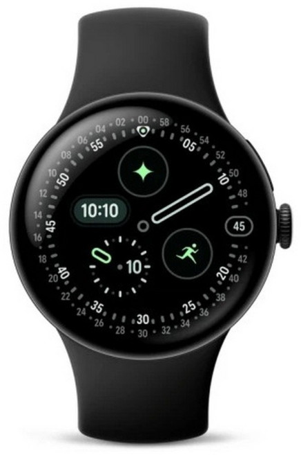 Google 谷歌 Pixel Watch 4 41mm BT, 曜石黑, 1個