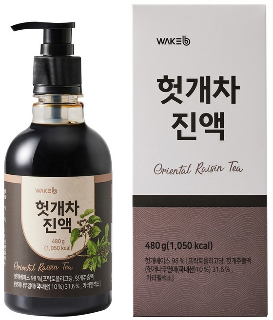 웨이크비 헛개차 진액, 480g, 1개, 1개입