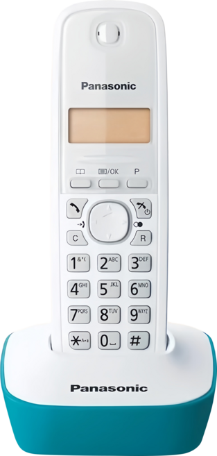 Panasonic 數位高頻無線電話 水漾藍, KX-TG1611
