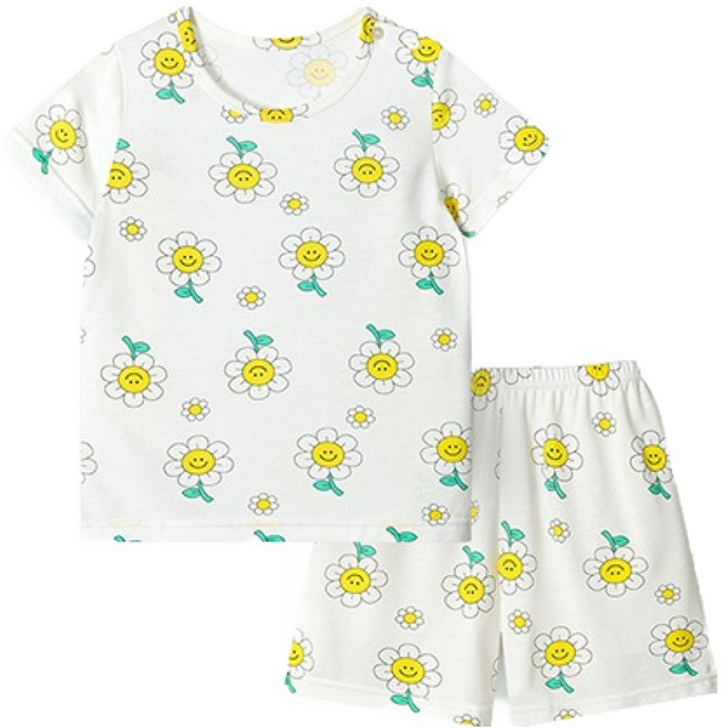 unifriend Happy Flower 涼感五分居家服套裝