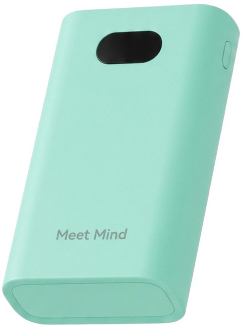 Meet Mind 雙向PD快充行動電源 22W 10000mAh Type-A 2個+ Type-C, 藍色, H10000