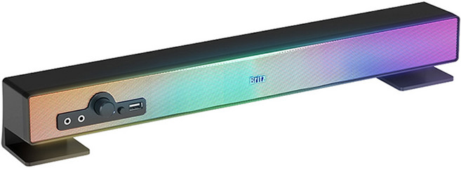 브리츠 블루투스 컴퓨터 사운드바 스피커, 블랙, BZ-SV101