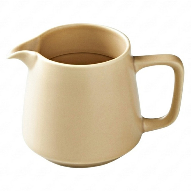 ORIGAMI Coffee Aroma陶瓷咖啡壺 奶茶色, 1個, 單品, 400ml