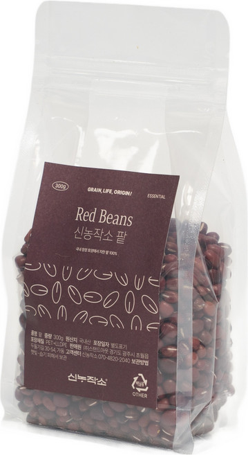 신농작소 국내산 팥, 300g, 1개