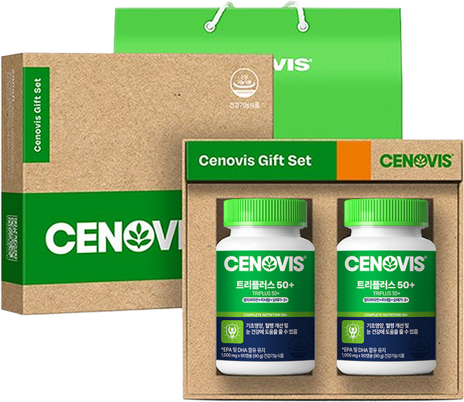 CENOVIS Triplus Immune綜合維他命礦物質膠囊 90g + 提袋, 90顆, 2罐