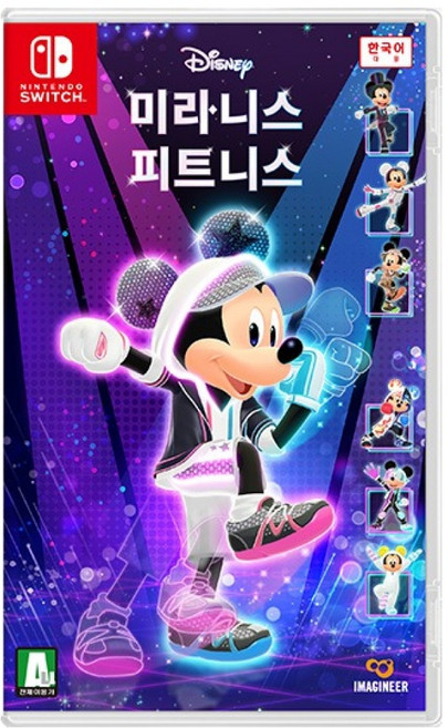 Nintendo 任天堂 Switch 迪士尼米拉變身健身 遊戲, 單一商品