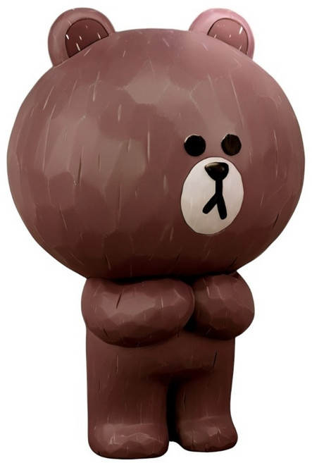 BEAST KINGDOM 野獸國 LINE FRIENDS MEETS URDU 祈願系列 熊大, 1個