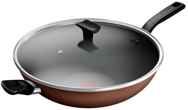 Tefal 特福 Espresso系列 不沾炒鍋 + 蓋 B9569635, 1套, 34cm