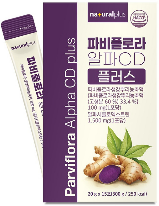 내츄럴플러스 파비플로라 알파CD 플러스 15p, 1개, 300g