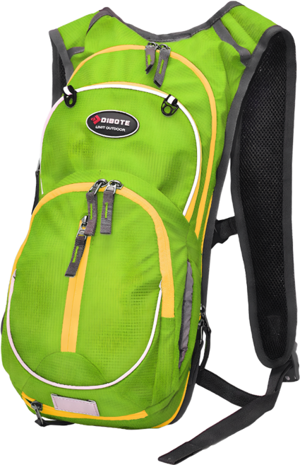 DIBOTE 迪伯特 極限登山騎行水袋背包 99026-G 15L, 綠色