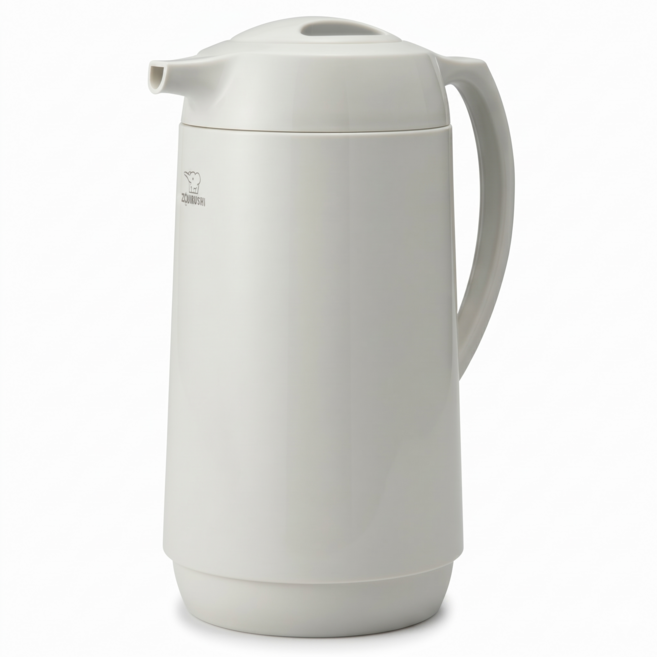 ZOJIRUSHI 象印 玻璃內膽保溫壺 白色 1L, AHGB-10D-WB