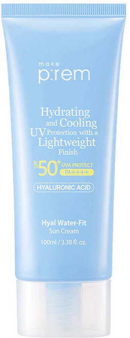 메이크프렘 히알 워터핏 선크림 SPF50+ PA++++, 1개, 100ml