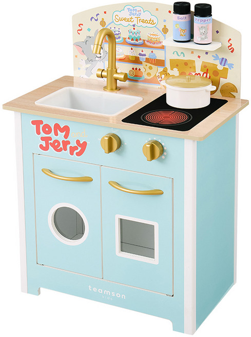 teamson kids Tom&Jerry 貓和老鼠小廚房玩具組, 多色, 1組